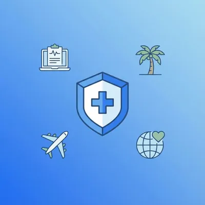 Vorschaubild: Auslandskrankenversicherung digitale Nomaden - Der ultimative Guide 2026